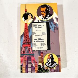 Dick Tracy’s Dilemma and Mr. Wong in Chinatown VHS tape